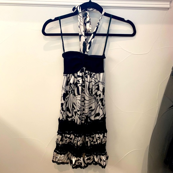 Bebe Black & White Dress - XS - Picture 4 of 13